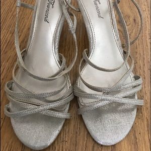 Silver Lulu Townsend dress shoes 10